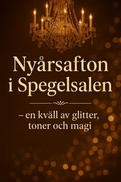 New Year's concert at the Grand hotel in the hall of mirrors